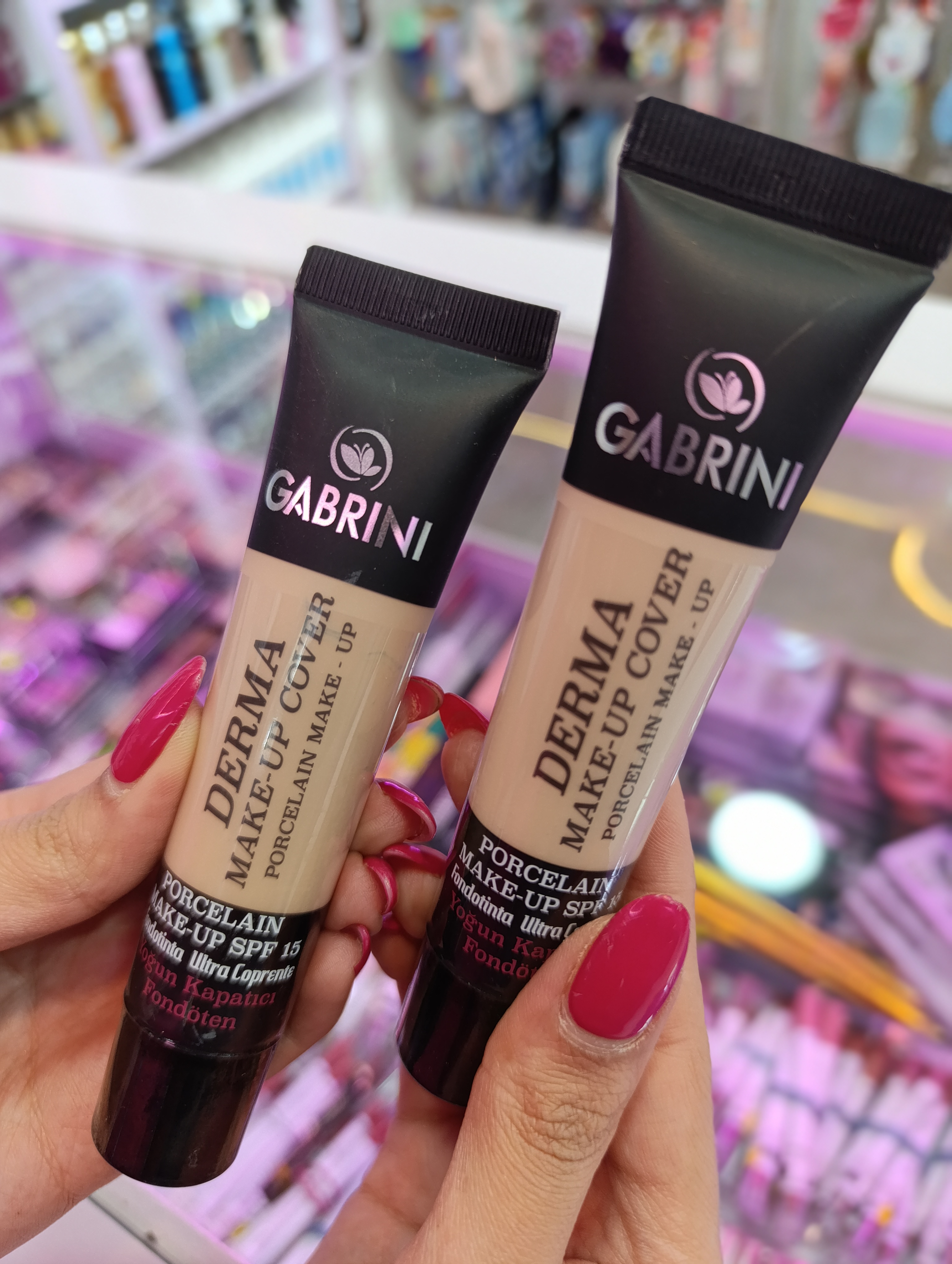 کرم پودر گابرینی spf15 اورجینال